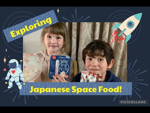 Kento and Hinata try Japanese Space Food!
