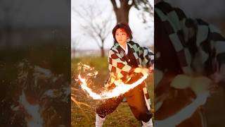福岡で鬼滅の刃放送の延期に腹立ってヒノカミ神楽の練習始めた #kimetsunoyaiba #demonslayer #tanjiro