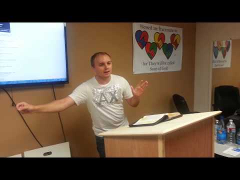 Alex Gubin Preaching in Russian