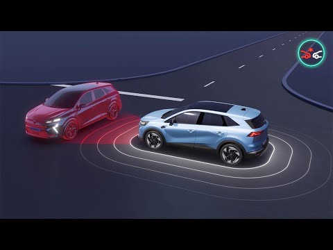 aktywny system awaryjnego hamowania - Symbioz E-Tech full hybrid - Renault