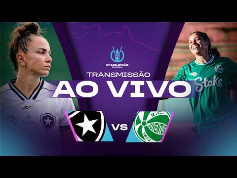 AO VIVO: BOTAFOGO x JUVENTUDE | BRASILEIRÃO FEMININO 2026 | 1ª RODADA