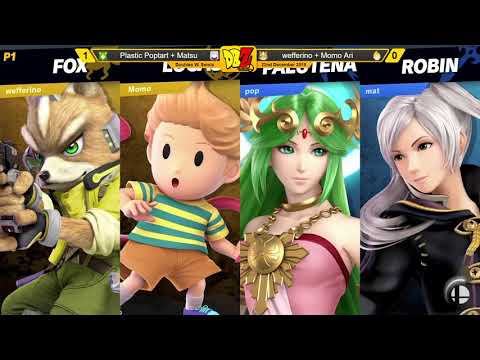 DAT BlastZone 28 - Doubles Winners Semifinals - Plastic Poptart + Matsu vs wefferino + Momo Ari