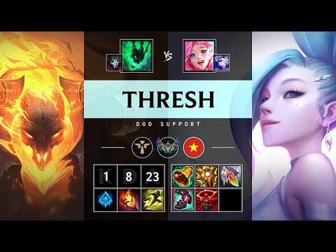 Thresh Support vs Seraphine - VN Challenger Patch 25.10