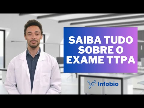 Exame de TTP ou TTPA (Tempo de Tromboplastina Parcial Ativada) #saúde #medicina #exame #ttp #ttpa
