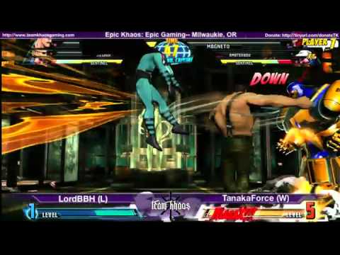 Epic Khaos Feb MvC3 Grand Finals - LordBBH (SEN/CHN/HAG_WES/HAG/SEN) vs TanakaForce (AMA/SEN/MAG)