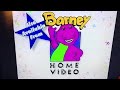 Closing To Barney Safety 1995 VHS