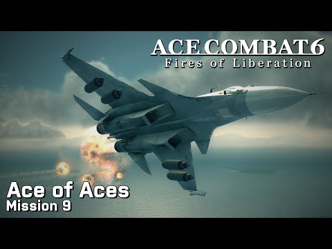 Ace Combat 6: Ace of Aces Mission 9 - Heavy Command Cruiser (Emulated, Read Description)