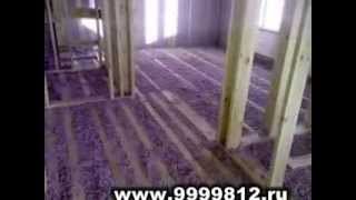 Видео "Утепление дома эковатой"