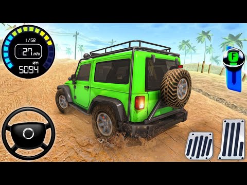 Hill Jeep Driver Simulator 3D - Offroad SUV 4x4 Prado Jeep Driving - Android GamePlay