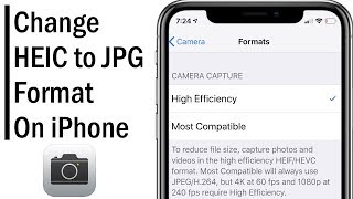 How to Change HEIC to JPEG on iPhone, Why My iPhone Photo Won