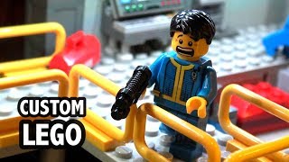LEGO Fallout Post-Apoc City and Bunker | BrickCon 2018 by Beyond the Brick
