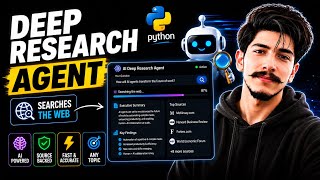 I Built an AI Deep Research Agent with Python 🔍🤖 | Searches the Web fo