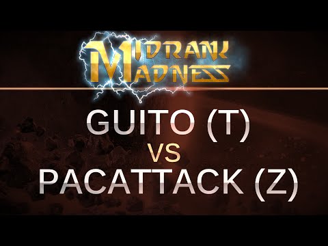 SC2 - MidRank Madness - Guito (T) v PacAttack (Z) on King Sejong Station