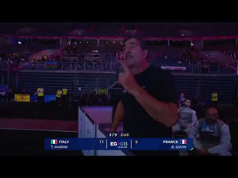 European Games 2023 SMF TEAM - GOLD - Italy v France