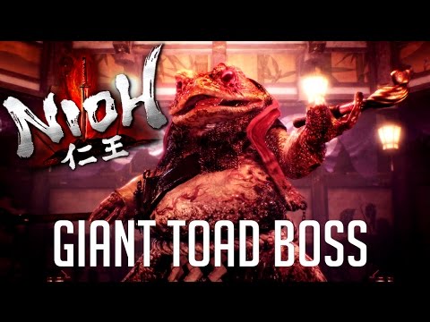 Nioh Boss Fight #12: Giant Toad | Struggle Stream Highlight