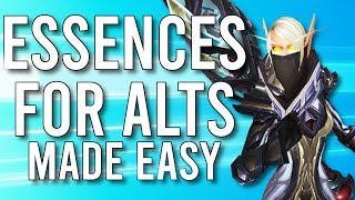 EASY/Passive Farming For Alts With Account Bound Essences! - WoW: Battle For Azeroth 8.3