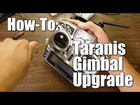 FrSky Taranis Gimbal Upgrade - How To