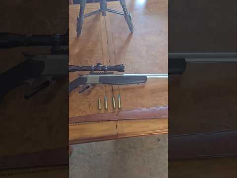 45-70 CVA Scout - First Shots and Sighting In
