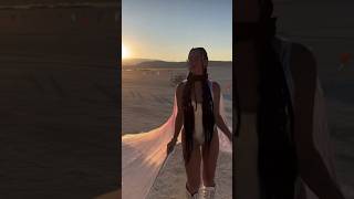 Beautiful Girl 👧 festival Burningman #travel #burningman #shorts