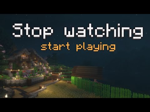 How to create a minecraft world (and stick with it)