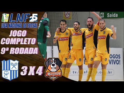 JOGO COMPLETO Minas 3x4 Magnus | 9ª Rodada | LNF 2020 (08/10/2020)
