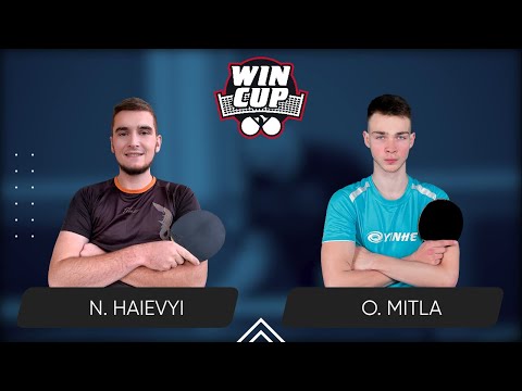 22:00 Nazarii Haievyi - Oleksii Mitla West 5 WIN CUP 26.02.2024 | TABLE TENNIS WINCUP