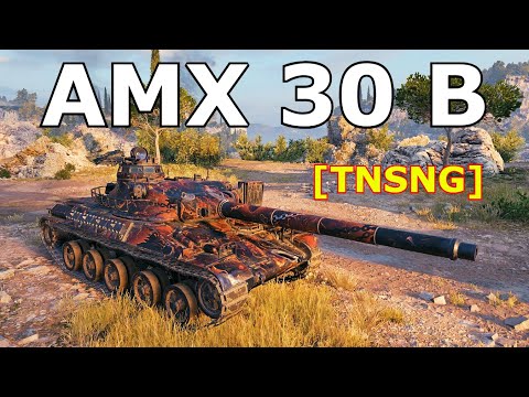 World of Tanks AMX 30 B - 7 Kills 9,7K Damage