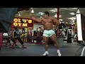 Gustavo Badell Posing Practice in Gold's Gym (2005)