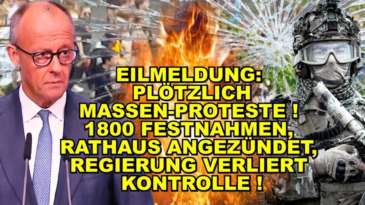 EIL: MASSEN-PROTESTE, es ESKALIERT!