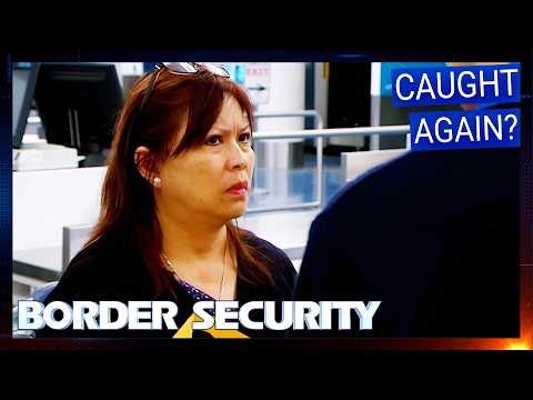 Passenger Furious Over Repeat Smuggling Accusations | FULL EPISODES | Border Security Australia