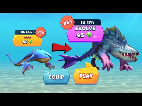 GOT NEW ABYSSHARK AND ABYSSAURUS REX 85% OFF - Hungry Shark Evolution 12.3.2