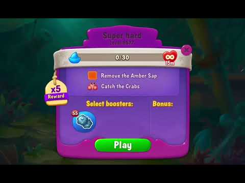 Fishdom Super Hard Level 9877 (No Boosters) @choraelmin