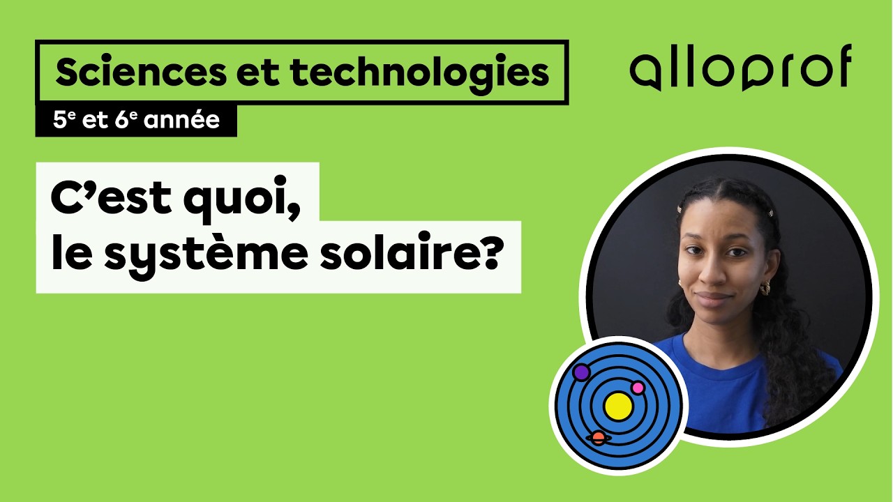 Le système solaire, c’est quoi?