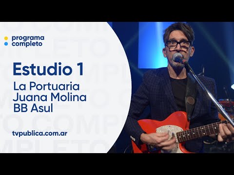 La Portuaria, Juana Molina y BB Asul - Estudio 1