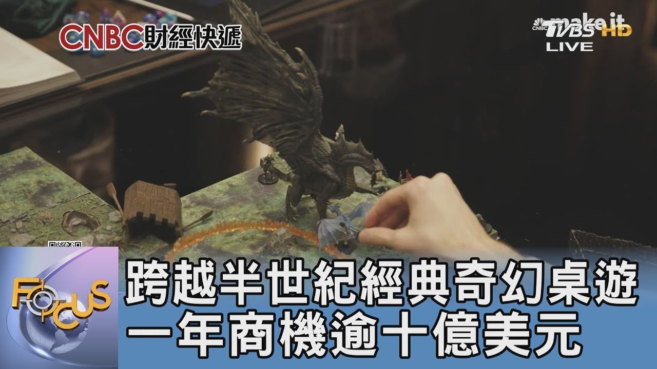 跨越半世紀經典奇幻桌遊 一年商機逾十億美元