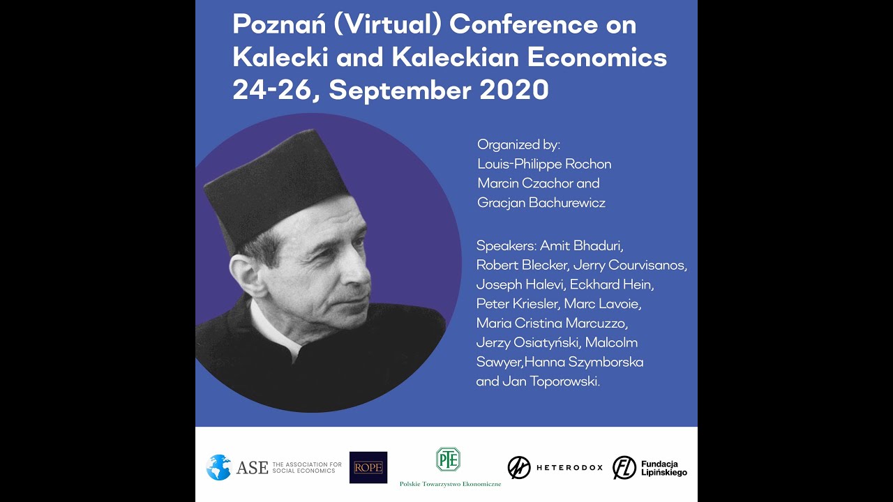 Kalecki Conference Presents: Maria Cristina Marcuzzo: Kalecki and Cambridge