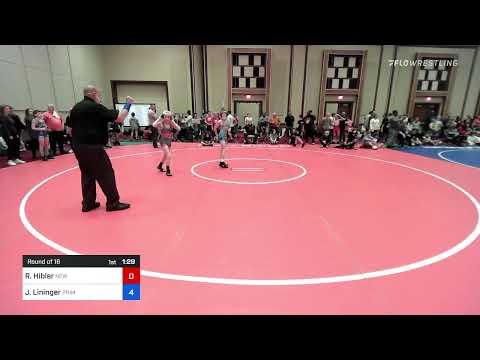 97 Lbs Round Of 16 - River Hibler, New Jersey Vs Jackson Lininger, Primus Wrestling 3a60