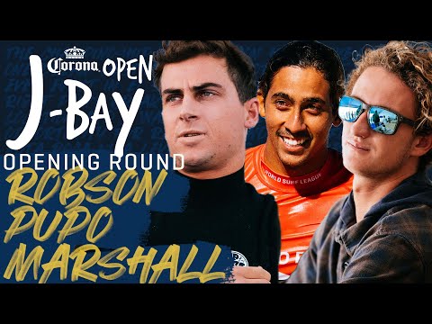 C. Robson, S. Pupo, J. Marshall | Corona Open J-Bay - Opening Round Heat Replay