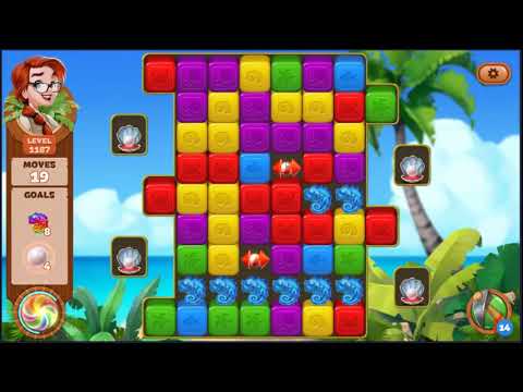 Lost Island Blast Adventure Level 1187 - NO BOOSTERS 🏝️ | SKILLGAMING ✔️