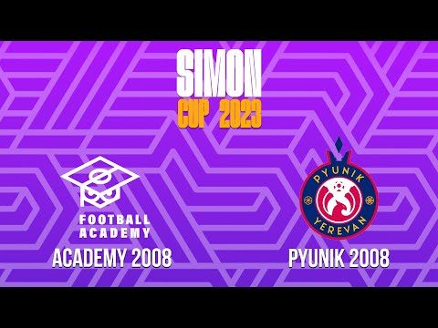Simon Cup 2023. Academy 2008 - Pyunik 2008. LIVE