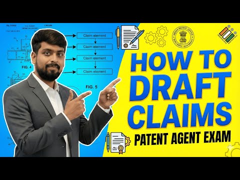 Patent Claim Drafting Tricks for Beginners | Patent Agent Exam Prep | Patent Agent Exam Paper 2
