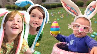 Before this BABY BUNNY was BORN!! Adley Found our Easter Morning from Last Year! Hidden Eggs & Fun