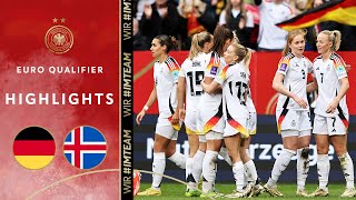 Next Win! Perfect start to the qualifiers | Germany vs. Iceland 3-1 | Highlights | Euro Qualifiers
