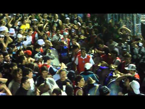"LOS CAUDILLOS DEL PARQUE.. A PURO RITMO!!. vs cruzero del norte" Barra: Los Caudillos del Parque &bull; Club: Independiente Rivadavia