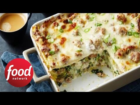 Next-Level Sausage Gravy Breakfast Lasagna | Food Network