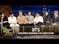 BTS Answers Burning Fan Questions About Jin's Butt Theory, RM's Driving Skills and More