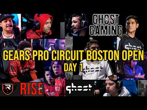GEARS OF WAR 4 | Rise Vs Ghost Gaming  Gears Pro Circuit Boston Season 2 Finals (Day 1)