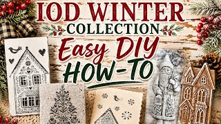 IOD Winter Collection 2026 ❄️ 5 Easy DIY Projects | Step-by-Step Tutorial