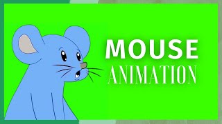 Mouse Animation Chroma Key Overlay | Green Screen Animation for Beginners