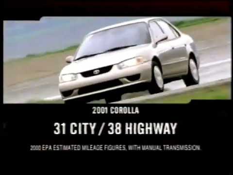 Thumbnail for Toyota National Sales Event Corolla right here right now 30-second commercial (US, 2001) by Toyota, Toyota GR Corolla, video, Lexus, Toyota Corolla, Car, vide, 2001, video i